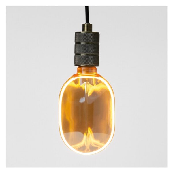 ECOLIGHT Dekoratívna LED žiarovka E27 4W 200lm O100 Amber Retro - rada ZERO