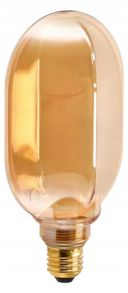 ECOLIGHT Dekoratívna LED žiarovka E27 4W 200lm O100 Amber Retro - rada ZERO