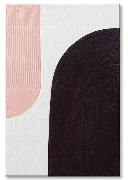 Maľovaný obraz so štruktúrou - Tanec farieb - 40×60 cm / Klasický 2 cm