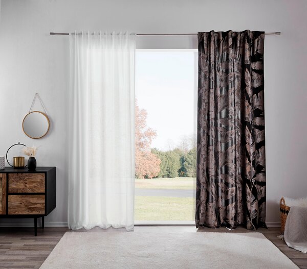 HOTOVÝ ZÁVES, priehľadné, 140/245 cm Esposa - Záclony & závesy