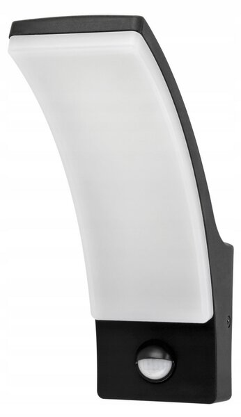 BERGE LED nástenné svietidlo 12W - 800lm - vonkajšie s pohybovým čidlom