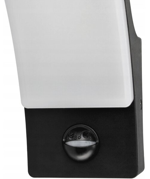 BERGE LED nástenné svietidlo 12W - 800lm - vonkajšie s pohybovým čidlom