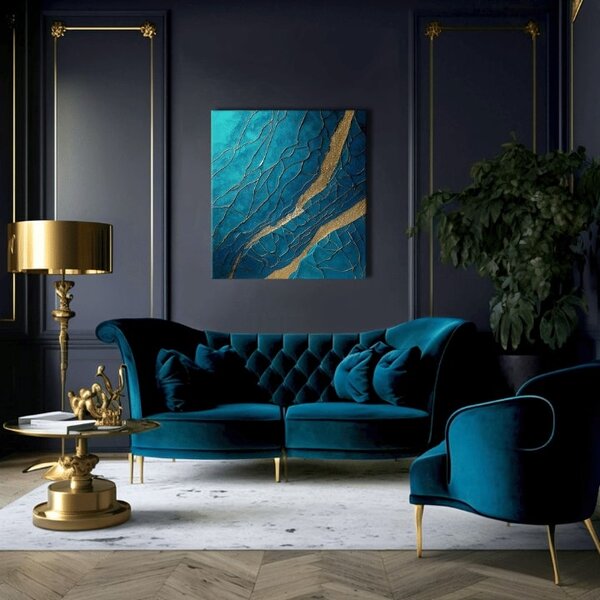 Moderné obrazy na plátne - Infinite Layers of Abstraction - 60x50 cm