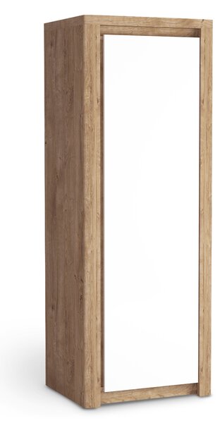 Úzka skriňa Livinio 73x197x59 - dub ribbeck / biela