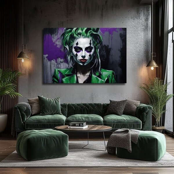 Obraz na plátne - Dark Queen Lady Gaga | rôzne rozmery - 60x90 cm
