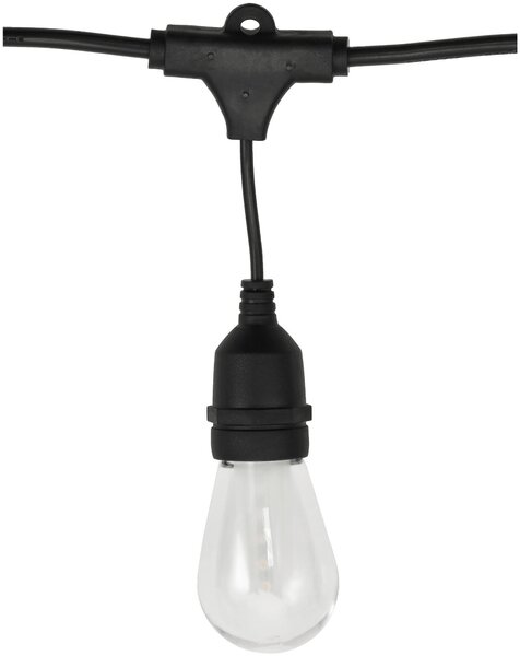 BERGE LED vonkajšia girlanda 15m - 15xLED Atmospheric Fire FLAME