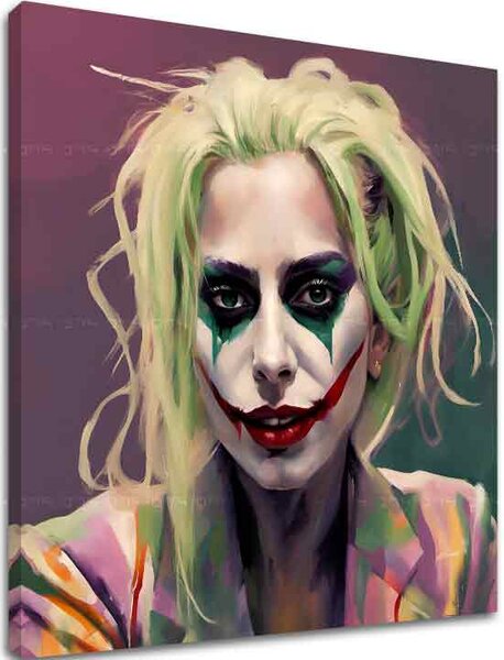 Obraz na plátne - Lady Quinn | rôzne rozmery - 60x60 cm