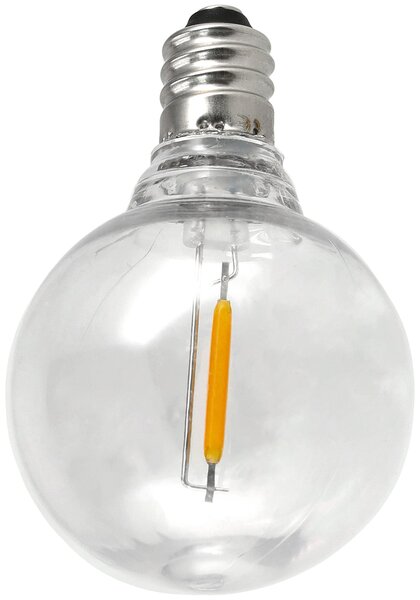 BERGE LED záhradná girlanda - svetelná reťaz - 20m - 60x žiarovka G40 - 230V