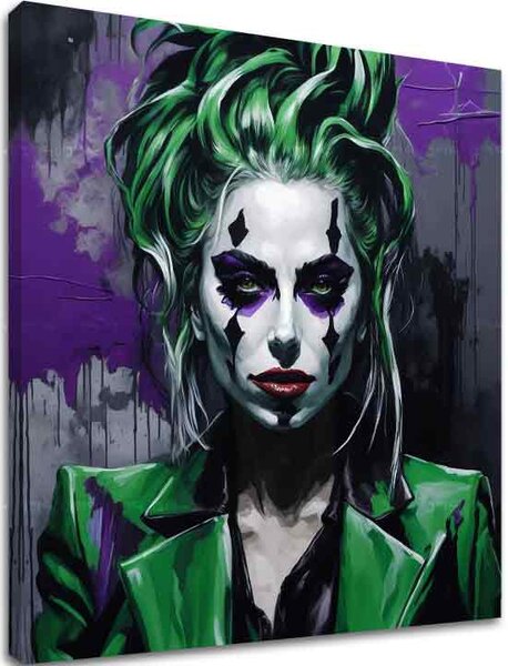 Obraz na plátne - Popová Diva Lady Gaga | rôzne rozmery - 60x60 cm