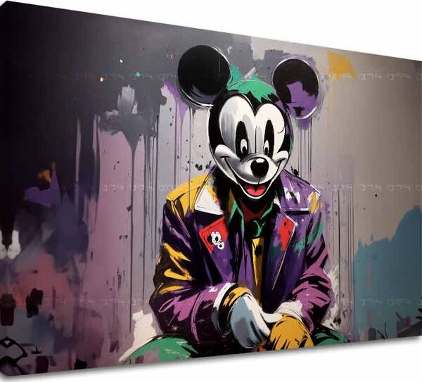 Obraz na plátne - Mickey Mouse z Horroru | rôzne rozmery - 60x90 cm