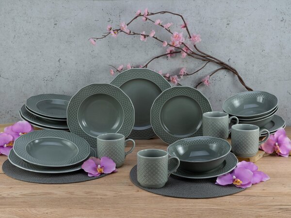 KOMBINOVANÝ SERVIS, 20-dielne, porcelán Creatable - Online Only bytové doplnky, Online Only