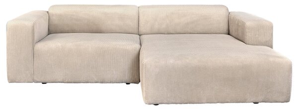 ROHOVÁ SEDAČKA, textil, krémová P & B - Sedačky, Online Only