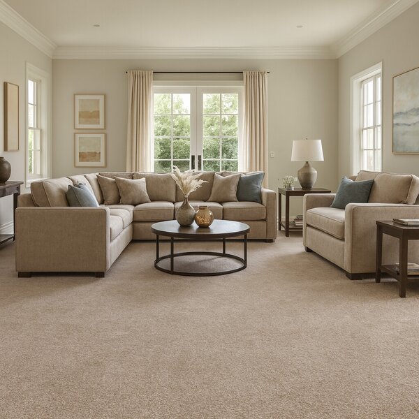 Condor Carpets, Koberec metráž Sicily 190, na mieru, šíře 4m,5m, béžová, filc, obývacia izba