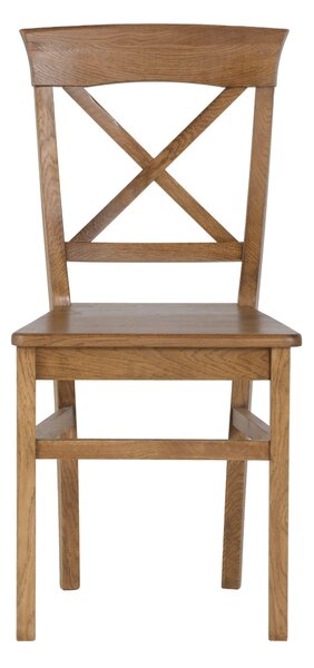Dubová lakovaná stolička Torino rustic