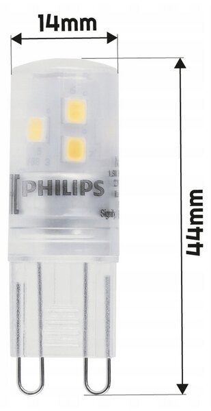 PHILIPS LED žiarovka - G9 - 1,9 W - 220Lm - teplá biela Corepro Premium