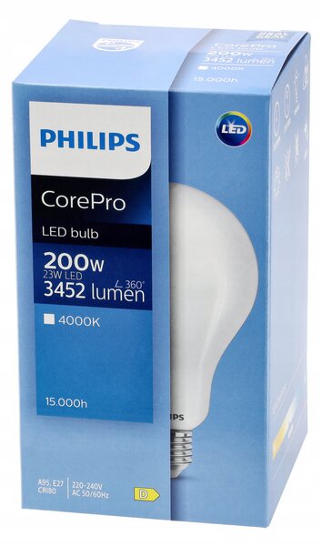 LED žiarovka Philips E27 - 23W - 3452lm - 4000k Corepro Premium