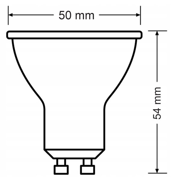 LED žiarovka Philips GU10 - 4W - 345 Lm - teplá biela - CorePro Premium