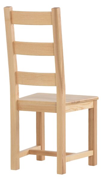 Jasanová stolička Ladder Back lakovaná