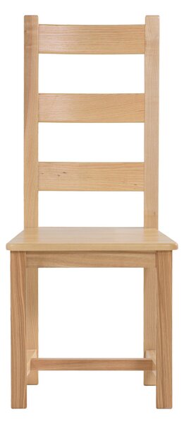 Jasanová stolička Ladder Back lakovaná