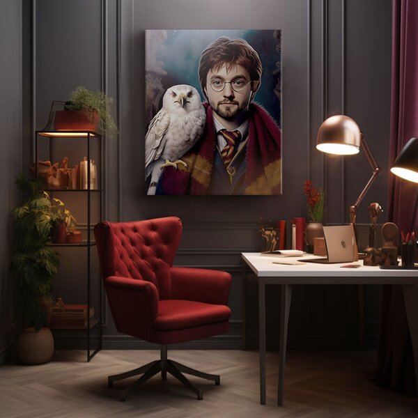 Obraz z fotky Harry Potter - Rokfortský Hrdina - 50x60 cm