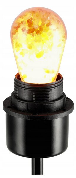 BERGE Soľná LED žiarovka E27-5W S14 - na girlande