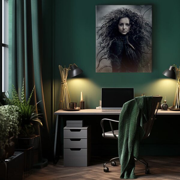 Obraz z fotky Bellatrix Lestrangeová - Temná Čarodejnica - 50x60 cm
