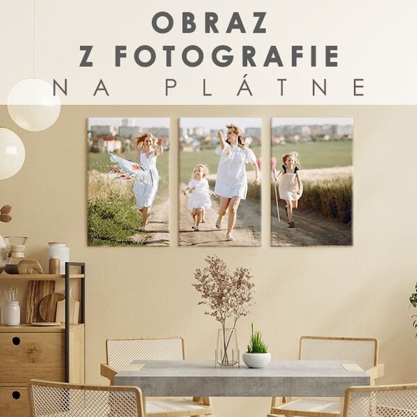 Obraz z fotografie - 3 DIELNY - 60x40 cm