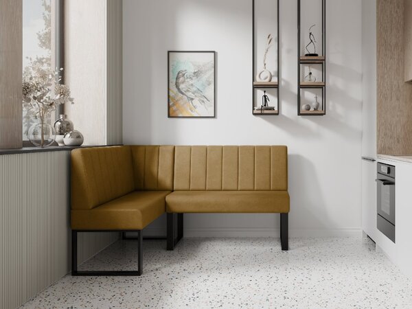 Rohová jedálenská lavica Madrid - Lux Farba: Lux 1, Veľkosť: 130x170 cm