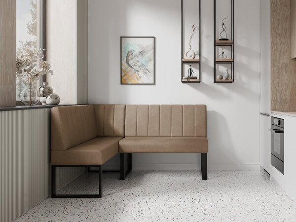 Rohová jedálenská lavica Madrid - Lux Farba: Lux 1, Veľkosť: 130x170 cm