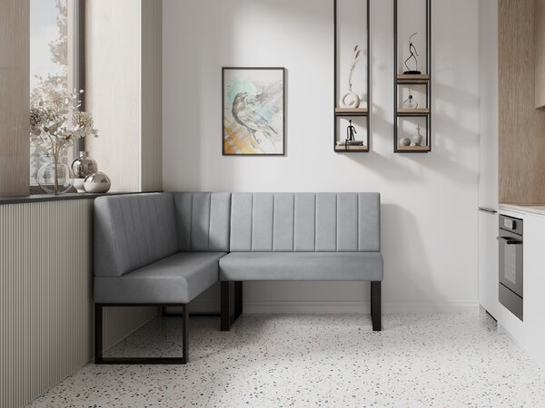 Rohová jedálenská lavica Madrid - Lux Farba: Lux 1, Veľkosť: 130x170 cm