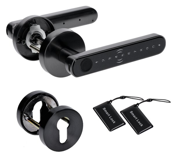 Smart kľučka s príslušenstvom - bluetooth, PIN, aplikácia