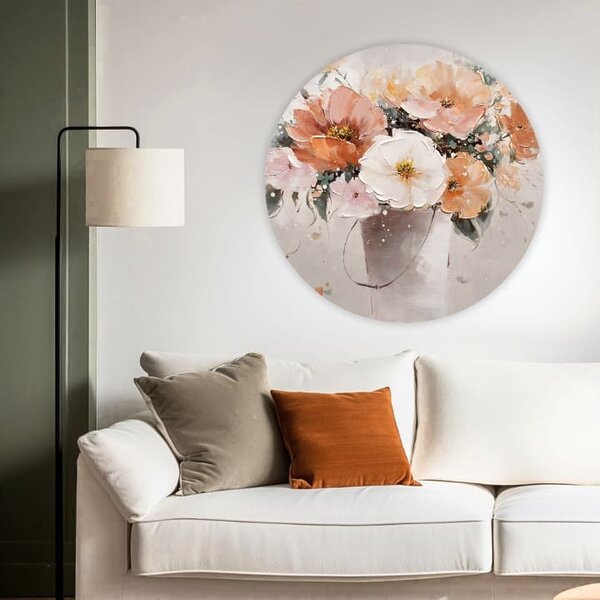 Okrúhle obrazy s akrylom Tichá symfónia | rôzne rozmery - 60 cm