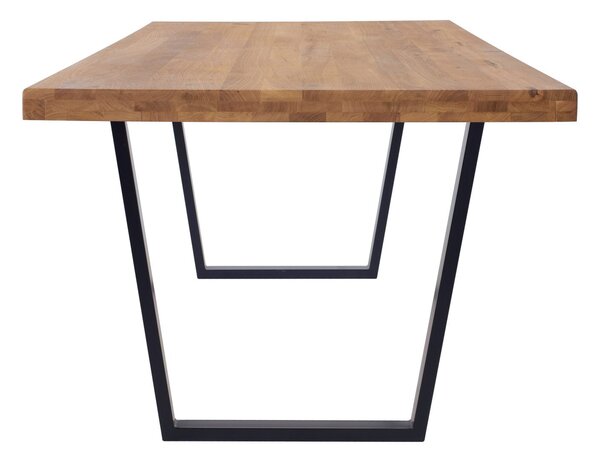 Jedálenský stôl Iron 240 s kovovými nohami V