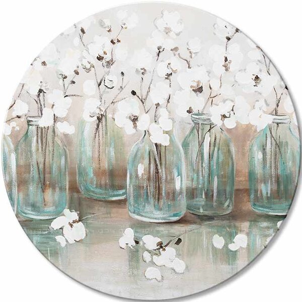 Okrúhly maľovaný obraz Obľúbená vôňa | rôzne rozmery - 60 cm