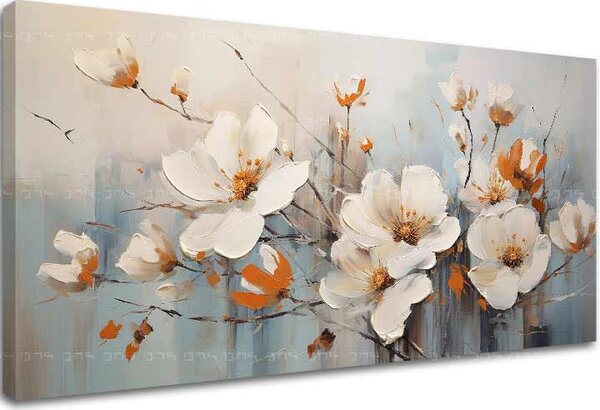 Peach Fuzz obrazy Harmónia v rozkvete | rôzne rozmery - 50x100 cm