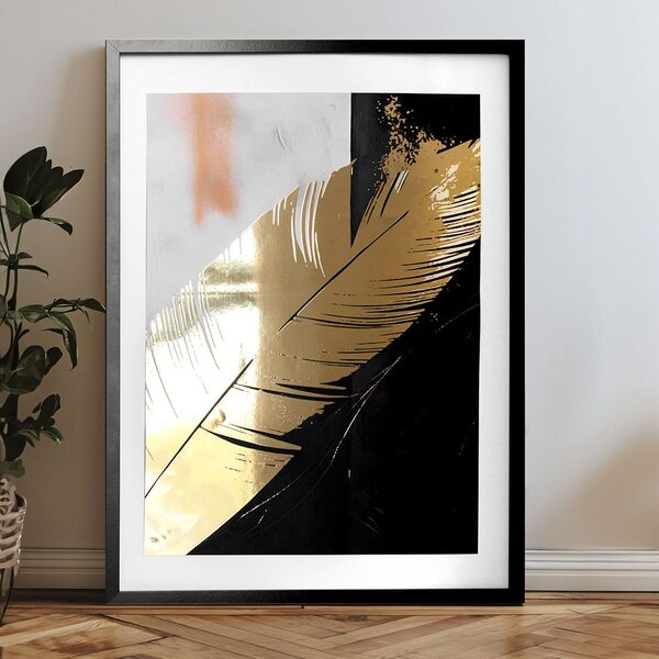 Plagát na stenu s EXTRA efektom - Aurora Plume - 40x60 cm