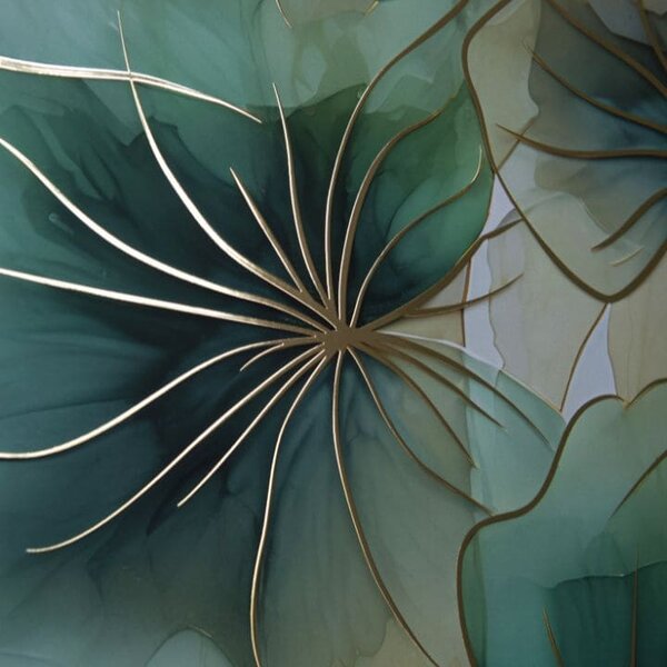 Plagát na stenu s EXTRA efektom - Floral Symphony - 40x60 cm