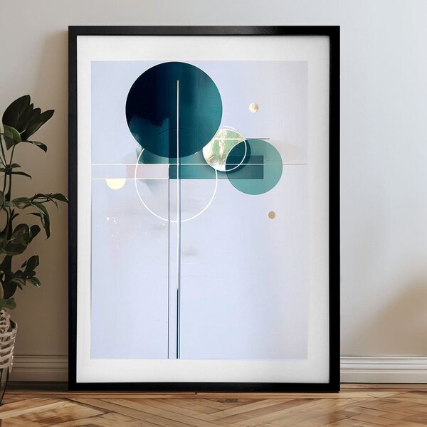 Plagát na stenu s EXTRA efektom - Golden Balance - 40x60 cm