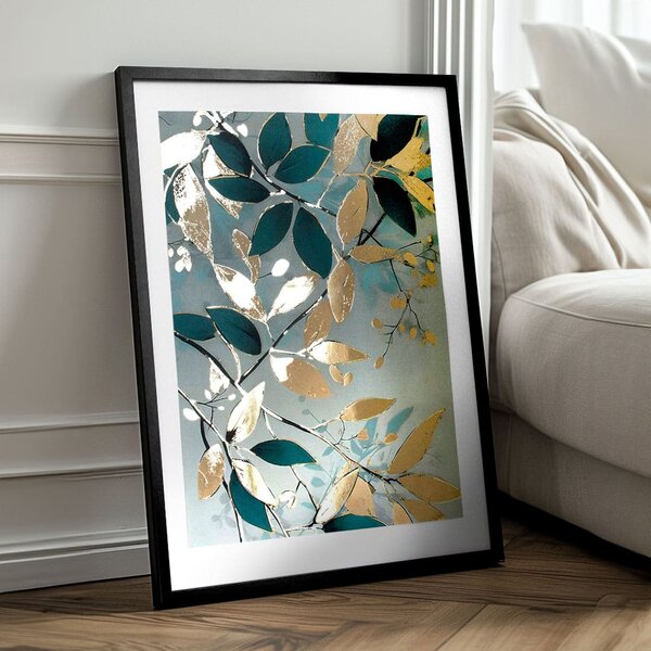 Plagát na stenu s EXTRA efektom - Nordic Flora - 40x60 cm