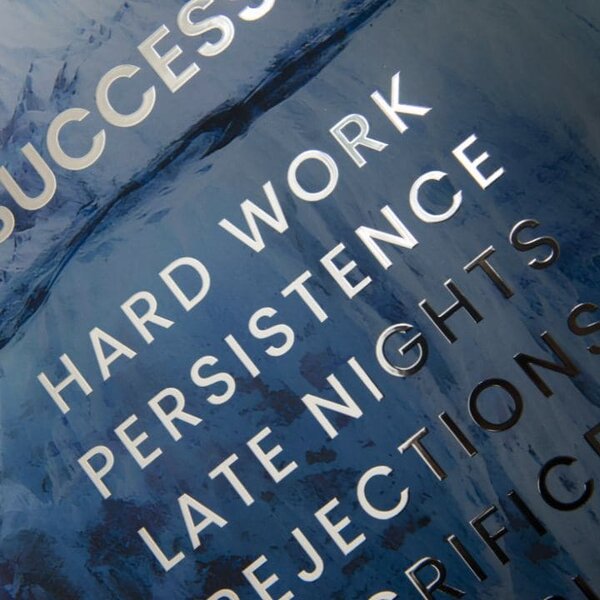 Plagát na stenu s EXTRA efektom - Iceberg of Success - 40x60 cm