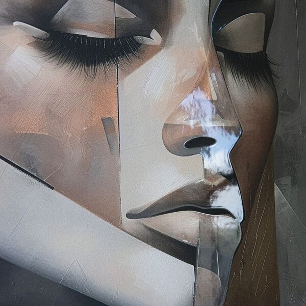 Plagát na stenu s EXTRA efektom - Nordic Muse - 40x60 cm