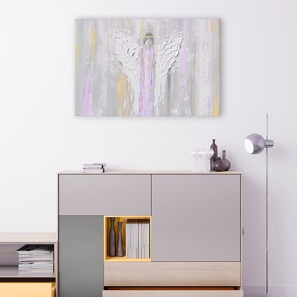 Anjelské obrazy na plátne Príjemné stretnutie - 40x60 cm