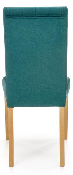 Halmar Jedálenská stolička DIEGO 3 velvet tmavo zelená