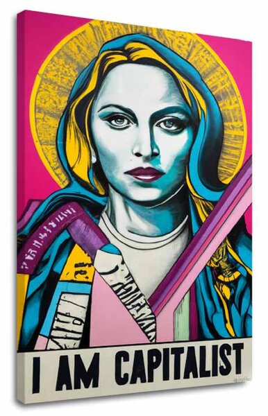 Madonna obraz na plátne - Popová revolúcia - 60x90 cm