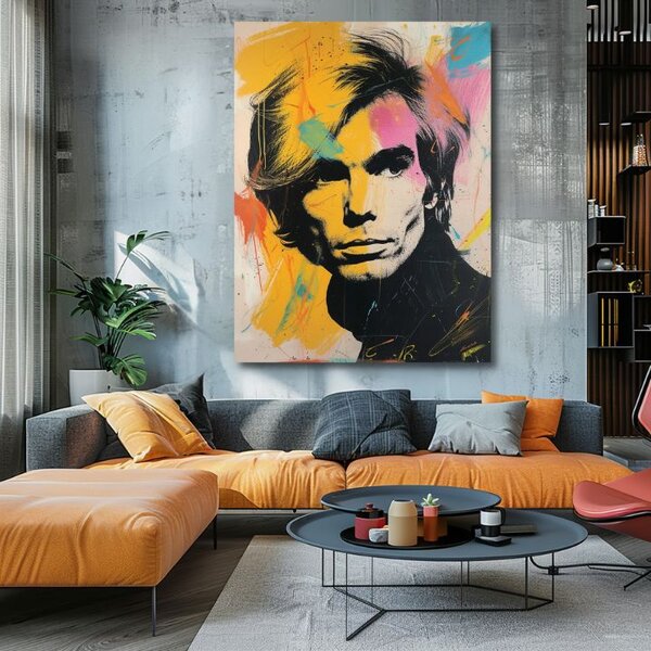 Obraz Andy Warhol - Farby popovej revolúcie | dokončené rukou umelca - 60x90 cm