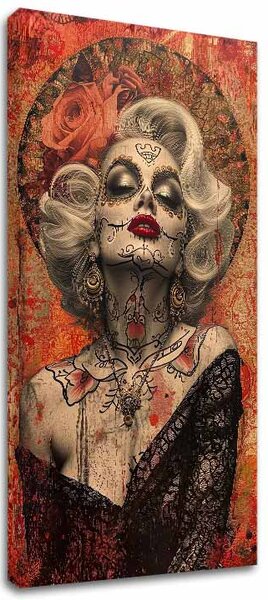 Marilyn Monroe obraz na plátne - Mystická krása - 50x100 cm