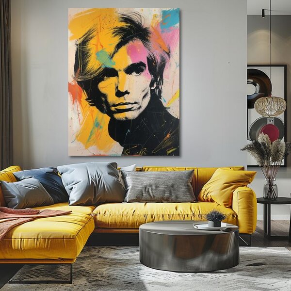 Obraz Andy Warhol - Farby popovej revolúcie | dokončené rukou umelca - 60x90 cm
