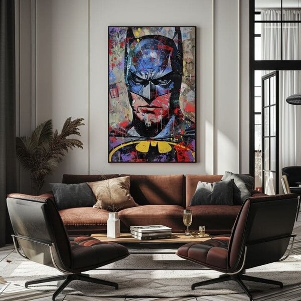 Obraz Batman: Temný strážca | dokončené rukou umelca - 60x90 cm