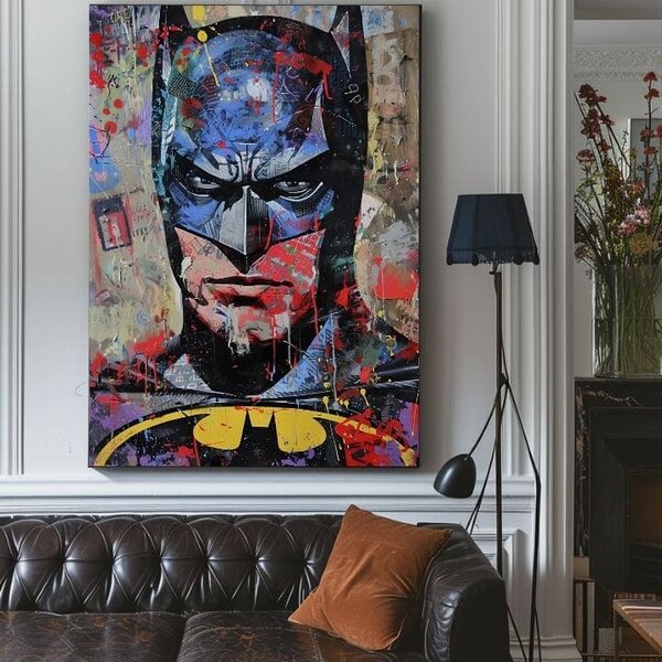 Obraz Batman: Temný strážca | dokončené rukou umelca - 60x90 cm