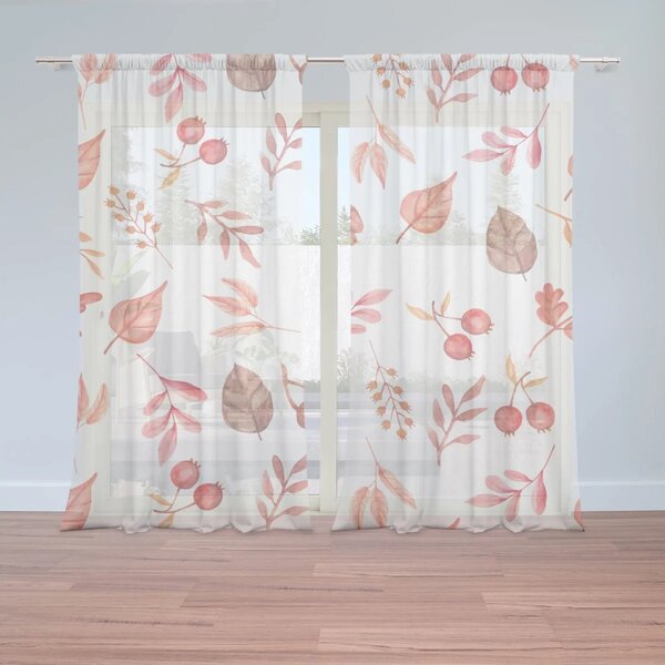 Sablio Záclony Jesenná harmónia: 2ks 150x250cm